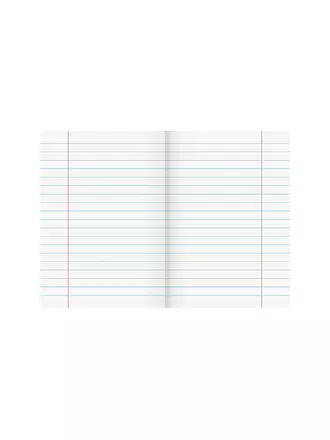BRUNNEN VERLAG | Cuaderno A5 Rayado 10 mm 20 Hojas |